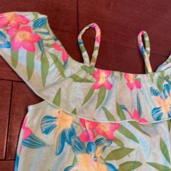 Tropical print tank - Picture 3 of 5
